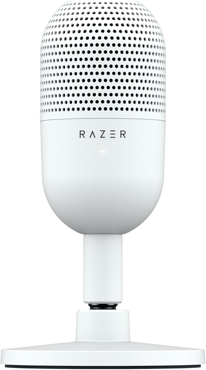 Razer Seiren V3 Mini Condenser Microphone - White Razer Seiren V3 Mini Condenser Microphone - White